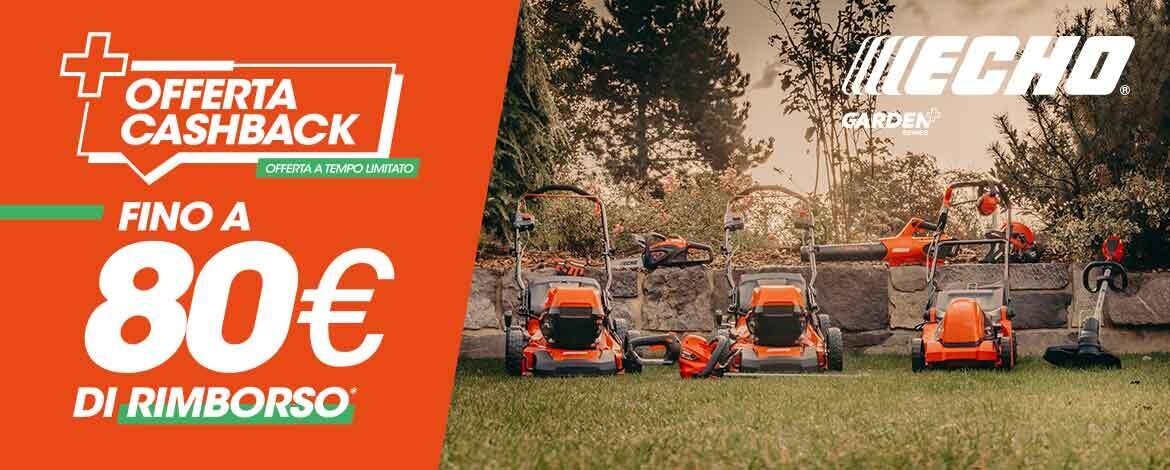 Offerta di rimborso cashback Echo fino a €80