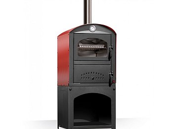 Forno a legna Clementi a fuoco indiretto Piccolo Gioiello 45x50