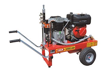 Motocompressore Lisam LM 990 Diesel motore Lombardini con avviamento elettrico