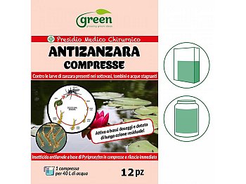 Antizanzara Compresse Green Ravenna da 12 compresse