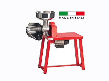 Passapomodoro Elettrico Palumbo TS, Acciaio Inox con bancale 400 W 0.45 Hp