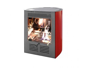 Stufa a bioetanolo ventilata Ruby Smart biostufa 2300W riscaldamento 70mc