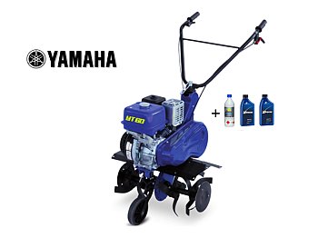 Motozappa Yamaha YT60 con motore a scoppio da 174cc fresa da 63 cm benzina e olio