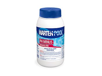 Riduttore di pH e correttore di aciditÃ  dell'acqua per piscine Marten Pool granulare da1Kg