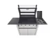 Barbecue a Gas BeefEater Serie 1600S Acciaio Inox - 4 Bruciatori con Carrello