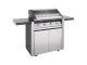 Barbecue a Gas BeefEater Serie 1600S Acciaio Inox - 4 Bruciatori con Carrello