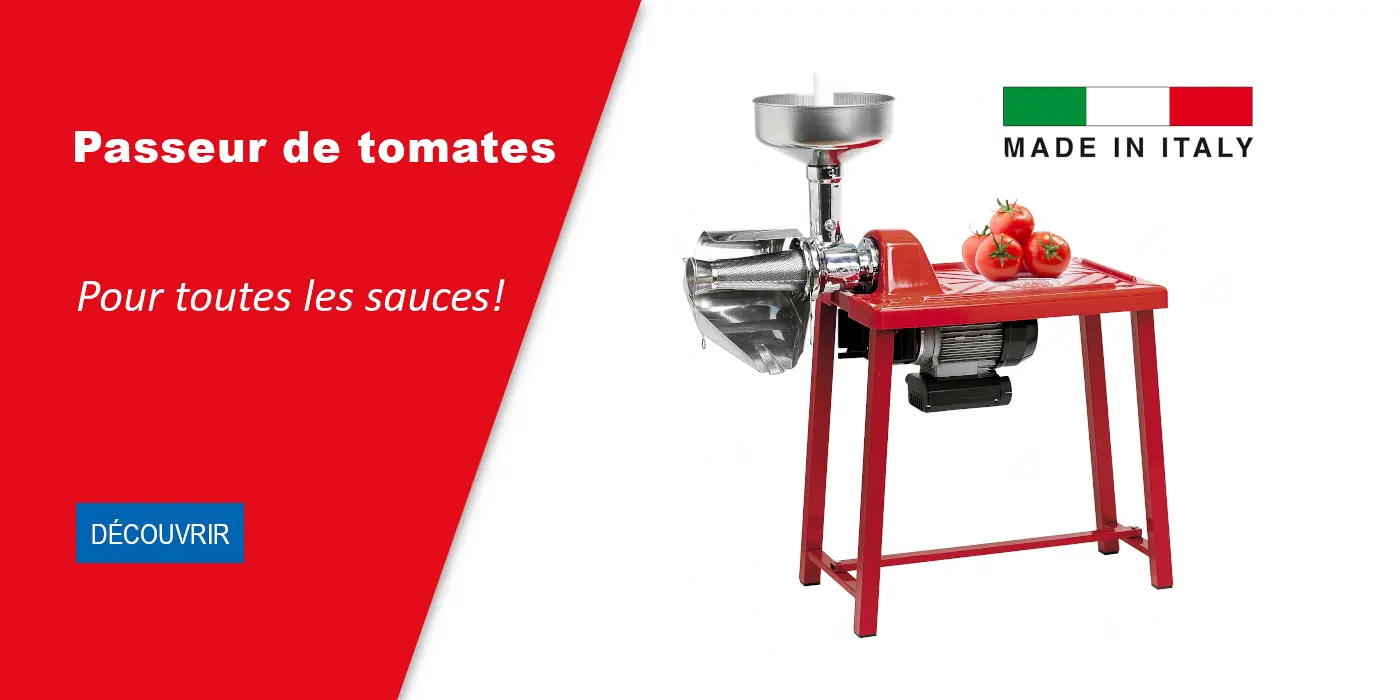 Offre de pressoir à tomates