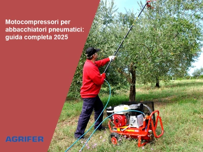 Motocompressori per abbacchiatori pneumatici: guida completa 2025