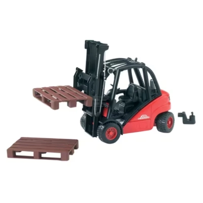 Camion Convertibile In Metallo Pressofuso – Scala 1:25 – Carrello Elevatore E Gru – Giocattolo 2024 - Foto 4