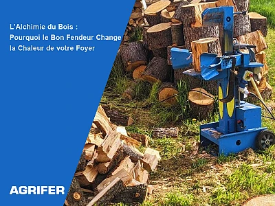 L'Alchimie du Bois : Pourquoi le Bon Fendeur Change la Chaleur de votre Foyer