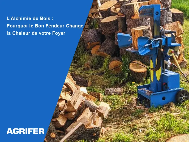 L'Alchimie du Bois : Pourquoi le Bon Fendeur Change la Chaleur de votre Foyer