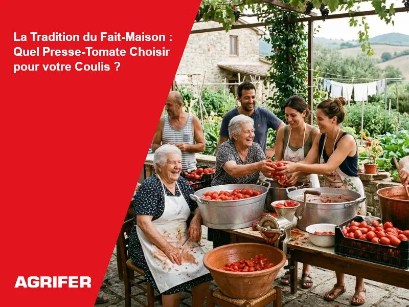 La Tradition du Fait-Maison : Quel Presse-Tomate Choisir pour votre Coulis ?