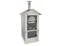 Clementi Forni Forno a legna a fuoco indiretto Clementi Master tutto Inox