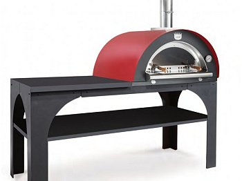 Clementi Forni Four à pizza à cuisson directe en acier inoxydable 304