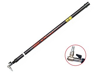 Lisam Lisam Extra Light canne fixe en alliage léger avec robinet 2,5 m