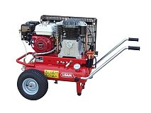 Lisam Motocompressore Lisam LM 600/30 con motore a scoppio Honda da 6,5 Hp 600 lt/min