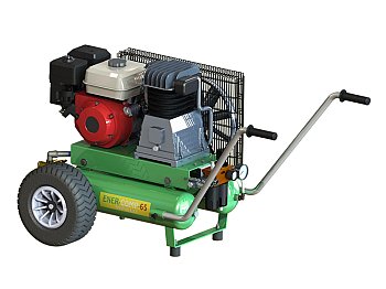 Minelli Motocompresseur Minelli EnerComp65, avec moteur Honda GX 200 et ABAC B4900 530 l/min