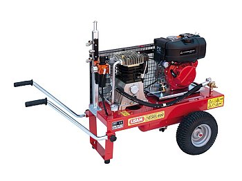Lisam Lisam LM 600 Diesel AE moteur-compresseur Lombardini démarrage électrique
