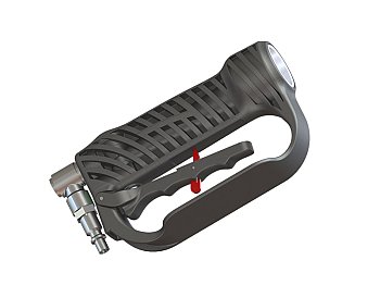 Minelli Poignée Minelli Airi H1 pour équipement pneumatique avec connexion pivotante