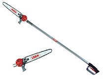 Lisam Scie d'élagage pneumatique Lisam Sky avec barre pointue et tige de 1,5 m