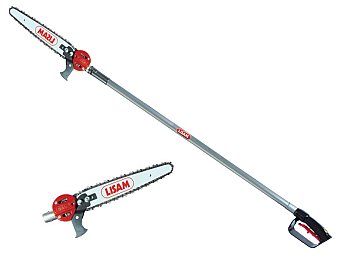 Lisam Scie d'élagage pneumatique Lisam Sky avec tige de 2 mètres