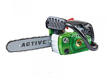 Active Active 39.39 tronçonneuse professionnelle à essence pour l'élagage avec un guide de 30 cm