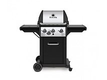 Broil King Barbecue a gas Broil King Monarch 340 con 3 bruciatori DualTube 1 laterale