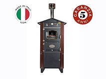 Rossofuoco Forno da esterno Garden 65 marrone Rossofuoco con carrello integrato