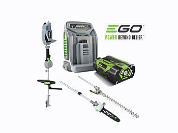 Ego Power+ Kit Multiutensile a batteria EgoPower MHCC1002E con gruppo motore potatore tagliasiepi