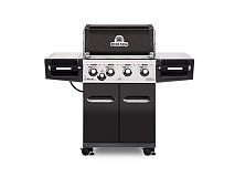 Broil King Barbecue a gas Broil King Regal 440 Nero con 4 bruciatori 13,2 kW manopole a led