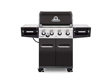Broil King Broil King Regal 440 Black barbecue à gaz avec 4 brûleurs 13.2 kW boutons led