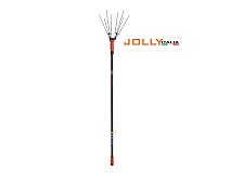 Jolly Italia Jolly Italia V34, Abbacchiatore elettrico per raccolta olive a batteria con asta fissa