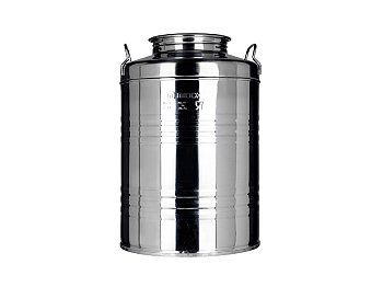 Minox Réservoir d'huile Minox en acier inoxydable 30 litres avec bouchon à vis