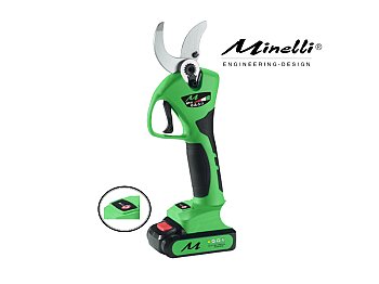 Minelli Minelli EnerKut EP40 Sécateur à batterie et cisaille à ouverture de 40 mm