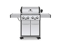 Broil King Barbecue a gas Broil King Baron S 490 Inox con girarrosto 4 bruciatori 11,4 kW