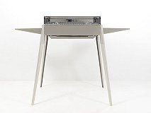 Lisa Barbecue portable au charbon de bois en acier inoxydable Lisa Etna