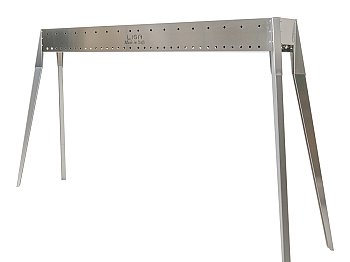 Lisa Lisa Miami 1500 barbecue au charbon de bois en acier inoxydable pour les rôtis