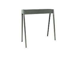 Lisa Lisa Torino 80 barbecue au charbon de bois en fer aluminisé pour arrosticini