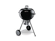 MasterCook Barbecue a carbone MasterCook Ketty nero griglia 57cm coperchio con termometro