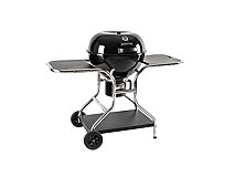 MasterCook Barbecue a carbone MasterCook Sally nero griglia 57cm coperchio con termometro
