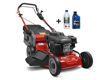 Weibang Weibang WB506SC3 tondeuse traînée à essence éjection latérale mulching + essence et huile