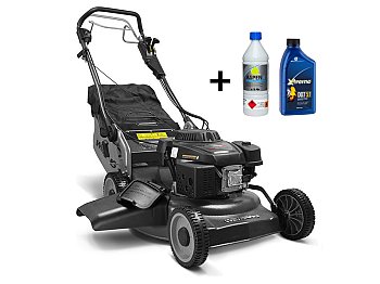 Weibang Weibang WB537SCV3B 196cc 7Hp side discharge mulching professional petrol lawnmower