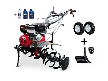 Italian Power Motoculteur Italian Power RG6.5-130 III avec moteur Rato 389cc, motoculteur 141 cm et motoculteur à essence