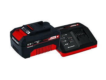 Einhell Kit de démarrage 18V 4.0 Ah batterie et chargeur Einhell Power X-Change