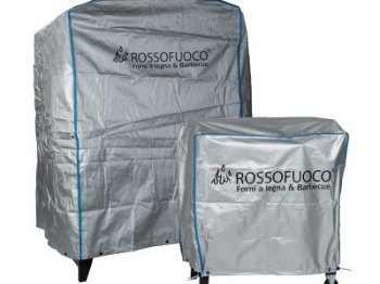 Rossofuoco Couverture de barbecue imperméable Maxi Rossofuoco