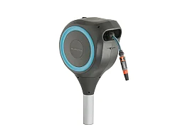 Gardena Enrouleur automatique de tuyau d'arrosage Gardena RollUp-S avec 15 mètres de tuyau