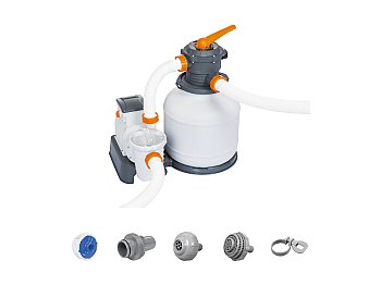 Bestway Pompe à sable pour piscines hors sol Bestway 58499 débit 7570Lt/H