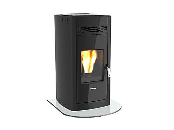 Lincar Lincar Luna 515 N poêle à granulés ventilé couleur gris puissance 9.1kW