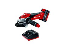 Einhell Smerigliatrice angolare a batteria Einhell TE-AG 18/115 Li con batteria e carica