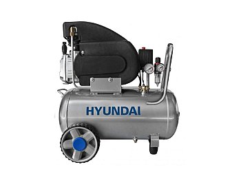 Hyundai Compresseur électrique lubrifié Hyundai 24Lt avec filtre séparateur 2Hp moteur